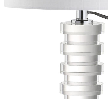 Sasha 25" Crystal LED Table Lamp - JONATHAN Y